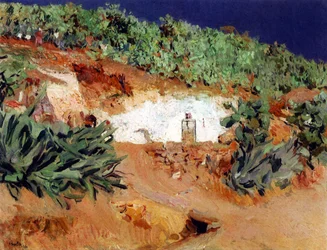 La casa de los gitanos en el Sacromonte